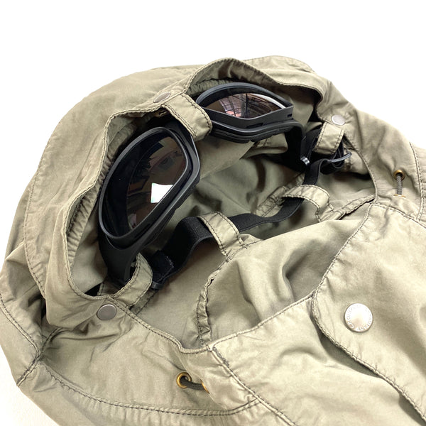 CP Company Olive Sunglasses Hooded Jacket
