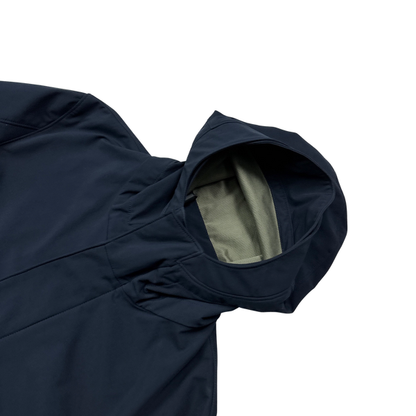 CP Company Navy Fishtail Parka Soft Shell Jacket - XL