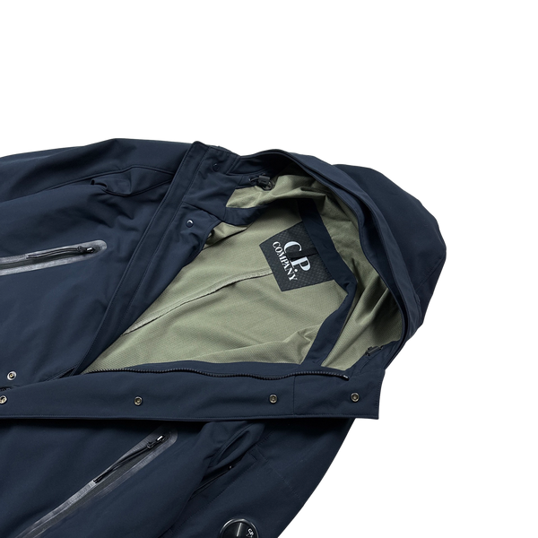 CP Company Navy Fishtail Parka Soft Shell Jacket - XL