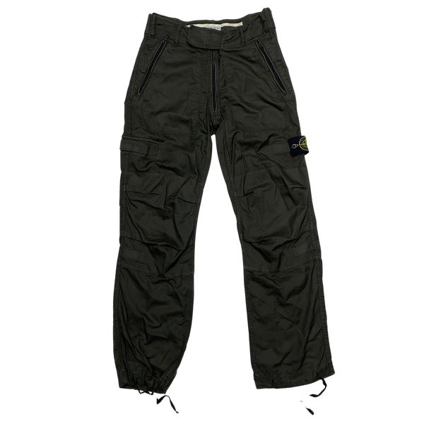 Stone Island Vintage 2005 Khaki Cargo Trousers