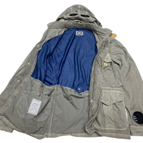 CP Company Grey Mille Miglia Goggle Jacket