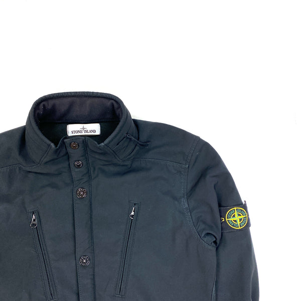Stone Island Navy 2015 Navy Fleece Lined Soft Shell