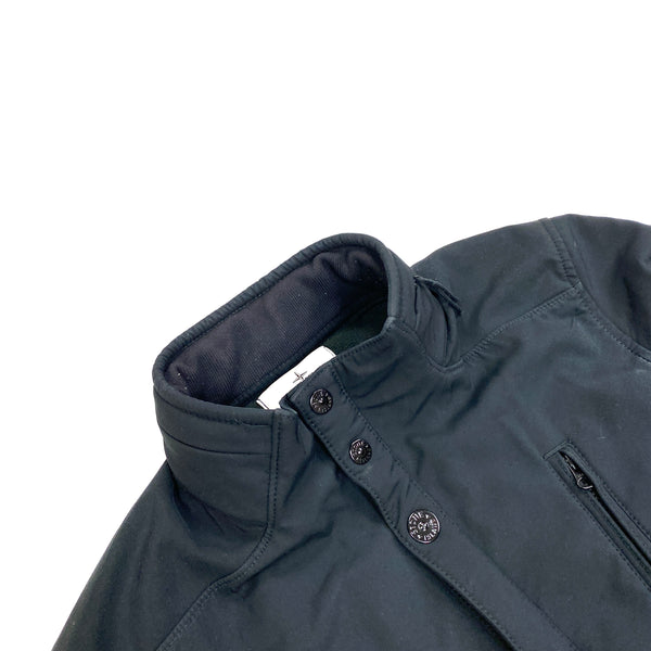 Stone Island Navy 2015 Navy Fleece Lined Soft Shell