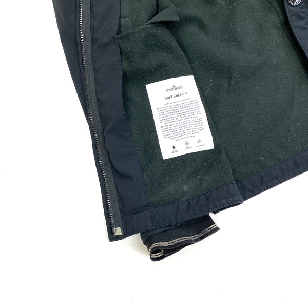 Stone Island Navy 2015 Navy Fleece Lined Soft Shell