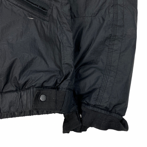 Stone Island Black Down Filled Nylon Jacket