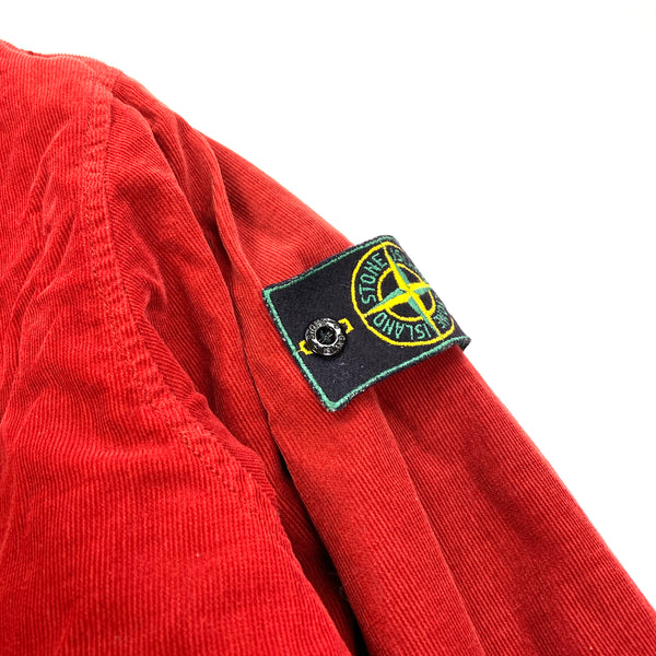 Stone Island Vintage 1995 Corduroy Red Reversible Jacket
