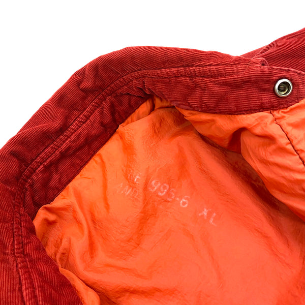 Stone Island Vintage 1995 Corduroy Red Reversible Jacket