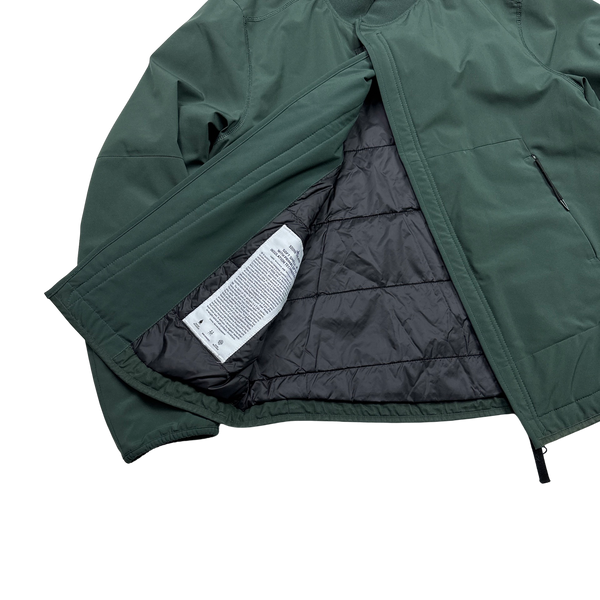 Stone Island Bottle Green Primaloft Soft Shell Jacket - Medium