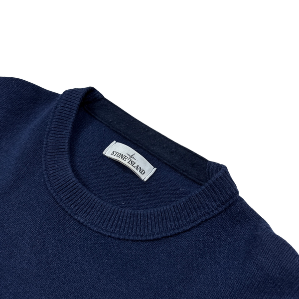 Stone Island 2016 Blue Knitted Jumper - XXL