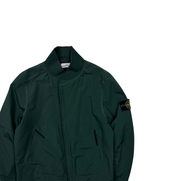 Stone Island Bottle Green Primaloft Soft Shell Jacket - Medium