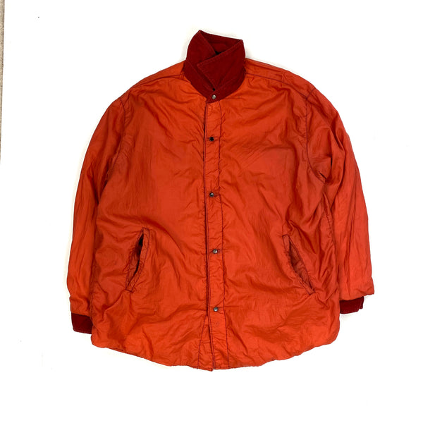 Stone Island Vintage 1995 Corduroy Red Reversible Jacket