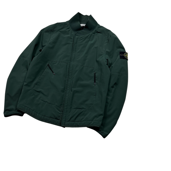 Stone Island Bottle Green Primaloft Soft Shell Jacket - Medium