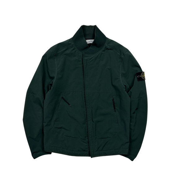 Stone Island Bottle Green Primaloft Soft Shell Jacket - Medium