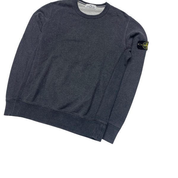 Stone Island 2015 Grey Crewneck Sweatshirt