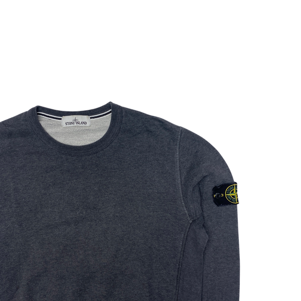 Stone Island 2015 Grey Crewneck Sweatshirt