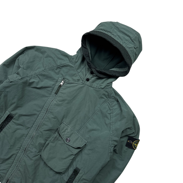 Stone Island 2021 Green Micropile David TC Jacket - XXL
