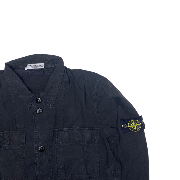 Stone Island Black 2006 Cotton Overshirt