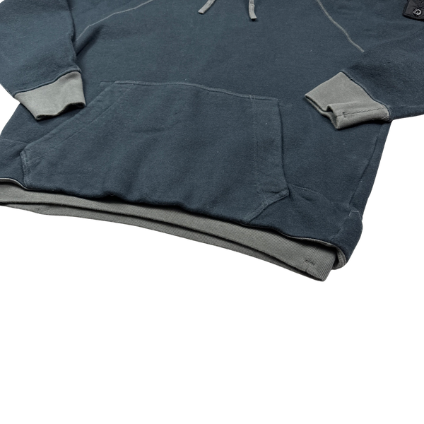 Stone Island Navy Blue 2021 Shadow Project Hoodie - Small