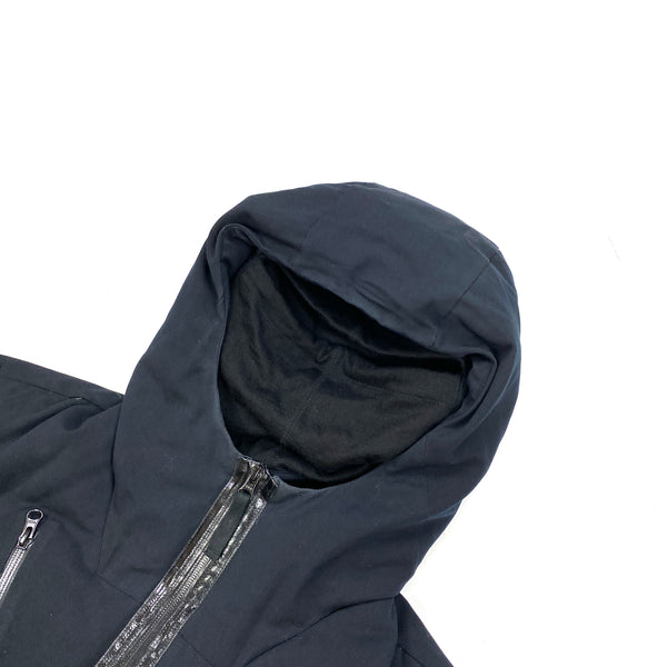 Stone Island Dark Navy Wool Repellent Balaclava Jacket