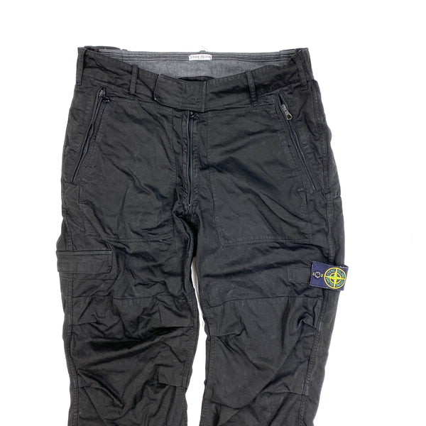 Stone Island 2005 Black Cargo Trousers