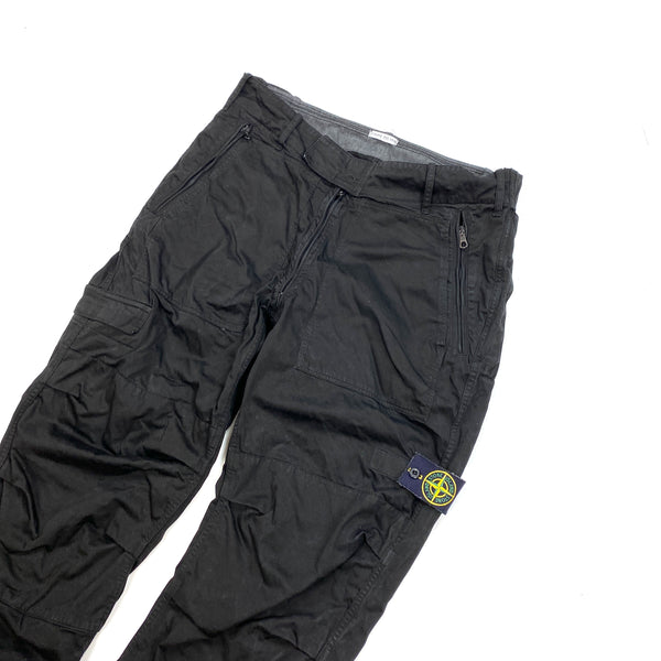 Stone Island 2005 Black Cargo Trousers