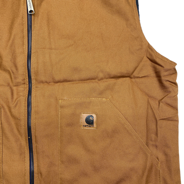 Carhartt Tan Reworked Quilted Gilet