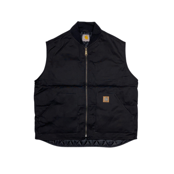 Carhartt Black Reworked Quilted Gilet