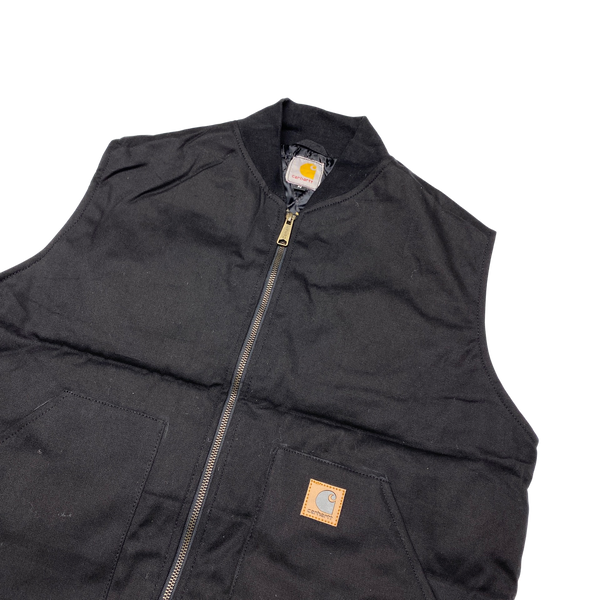 Carhartt Black Reworked Quilted Gilet