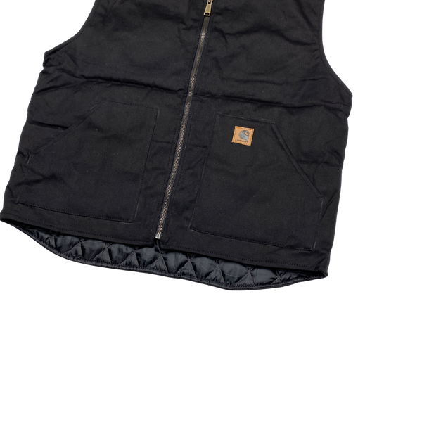Carhartt Black Reworked Quilted Gilet