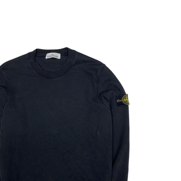 Stone Island 2021 Black Crewneck Sweatshirt