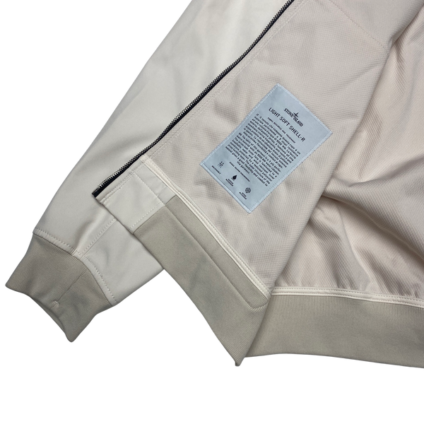 Stone Island Antiqued Rose Light Soft Shell R Jacket