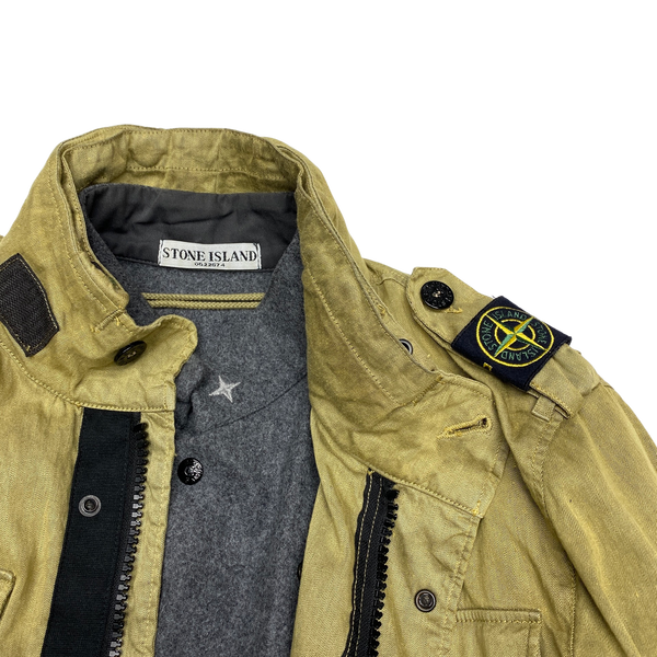Stone Island 2005 Lino Flax Dutch Rope Shoulder Badge