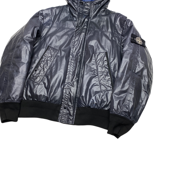Stone Island Blue 2011 Colour Change Ice Down Jacket