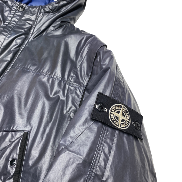 Stone Island Blue 2011 Colour Change Ice Down Jacket