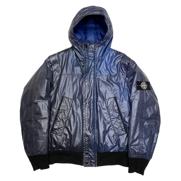 Stone Island Blue 2011 Colour Change Ice Down Jacket