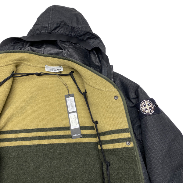 Stone Island Reflective Weave Ripstop Tc Jacket Orange