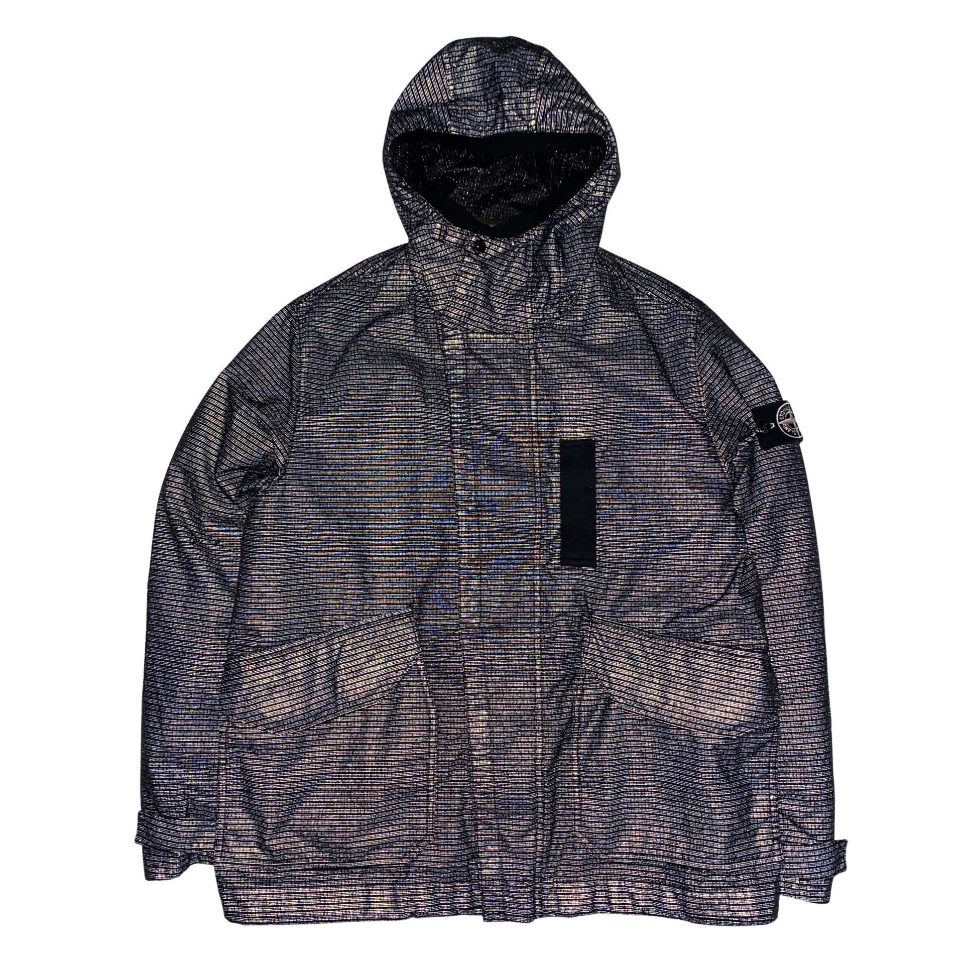 Stone Island Reflective Weave Ripstop TC Jacket Black