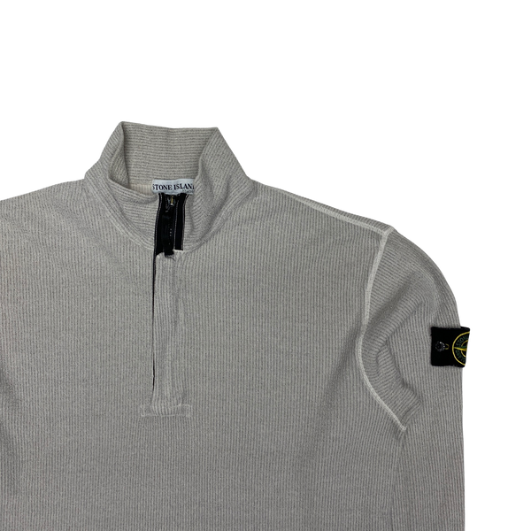 Stone Island Ribbed Cotton 2003 Vintage Pullover