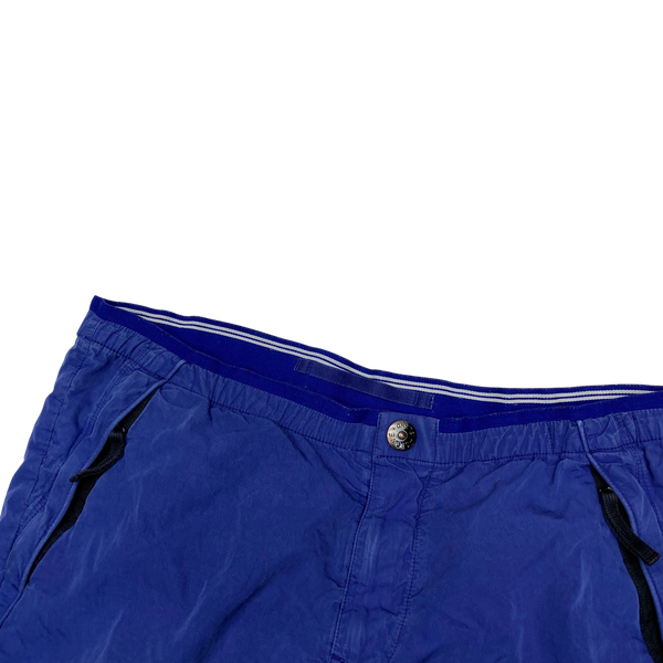 Stone Island 2012 Blue Cotton Cargo Shorts