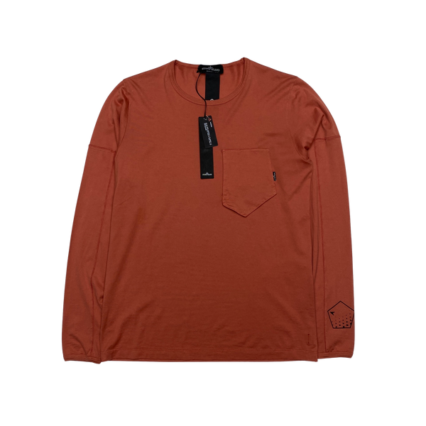 Stone Island Terracotta Shadow Project 10th Anniversary Longsleeve T