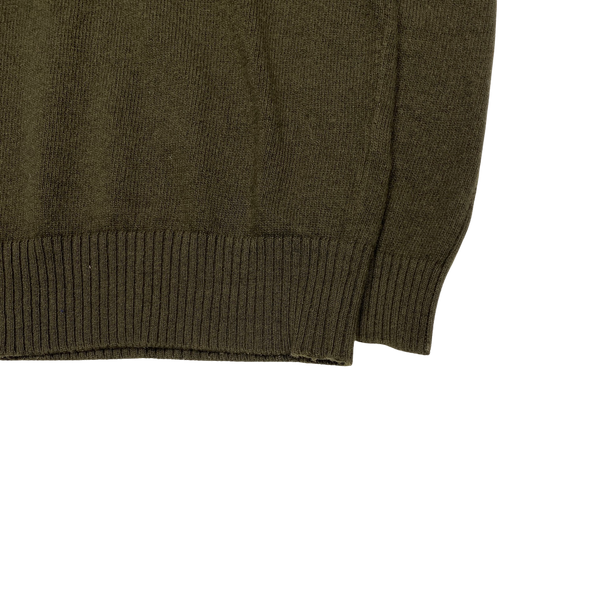 Stone Island 2009 Khaki Wool Pullover Knit