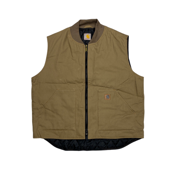 Carhartt Sand Reworked Quilted Gilet
