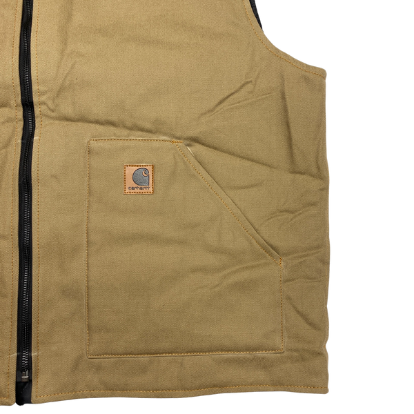 Carhartt Sand Reworked Quilted Gilet