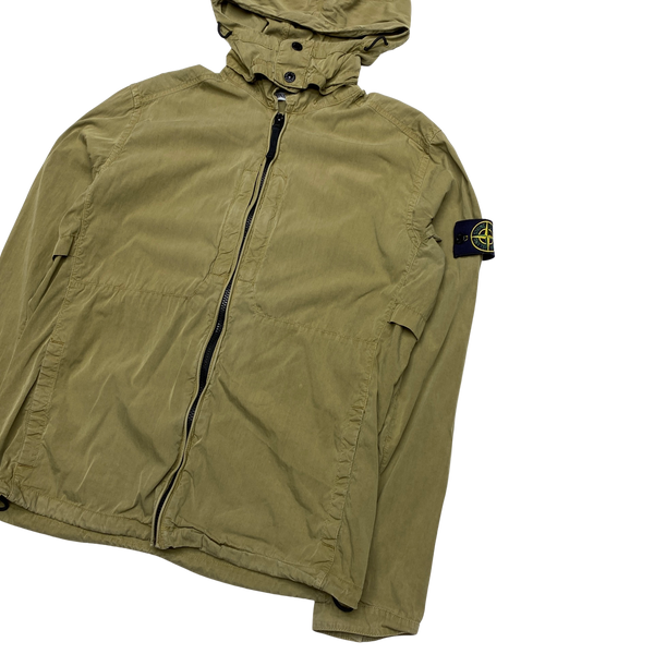 Stone Island Khaki 2014 Hooded Overshirt