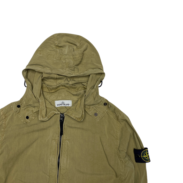 Stone Island Khaki 2014 Hooded Overshirt