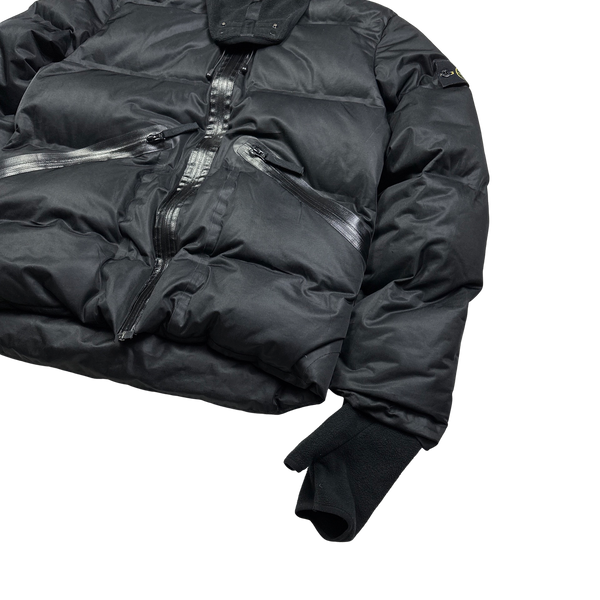 Stone Island Welded Down Balaclava Puffer Jacket