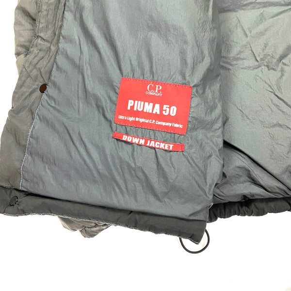 CP Company Grey Piuma 50 Down Puffer Jacket