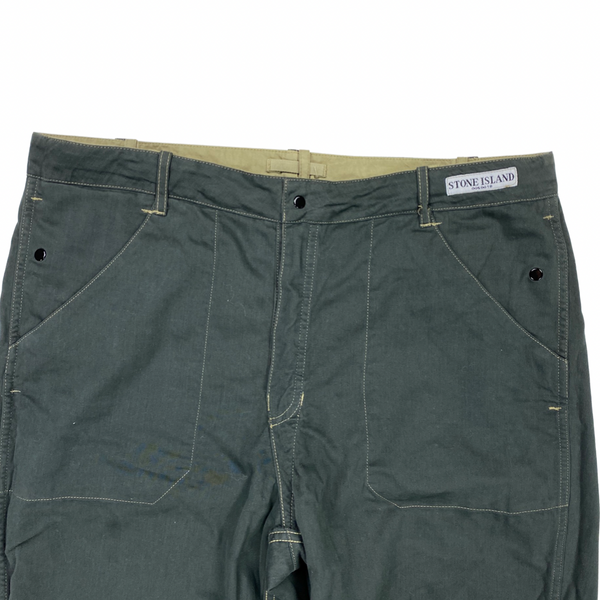 Stone Island 2003 Vintage Reversible Cotton Cargos