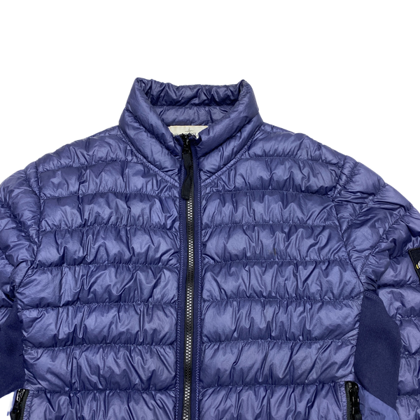 Stone Island 2018 Navy Micro Yarn Down Filled Jacket