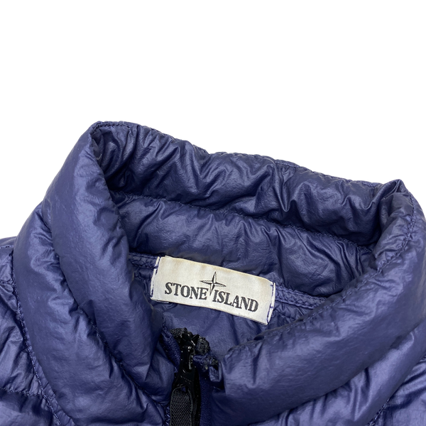 Stone Island 2018 Navy Micro Yarn Down Filled Jacket